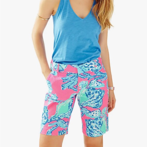 Lilly Pulitzer Chipper Shorts (matching tee included for free—see note) - Picture 1 of 10